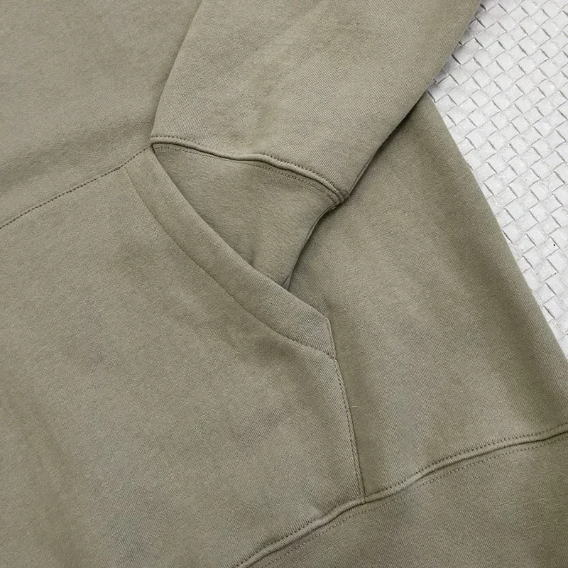 Klassische Marke Double Line Herren Hoodies Luxuriy Design Brust Reflektierende Kleine Schriftzug Logo Mode Paar Lose Baumwolle Hoodie