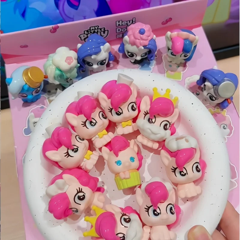 

My Little Pony Magic Kitchen Series Blind Box Kawaii Mini Anime Figurines Mystery Box Decor Collection Birthday Gifts For Kids