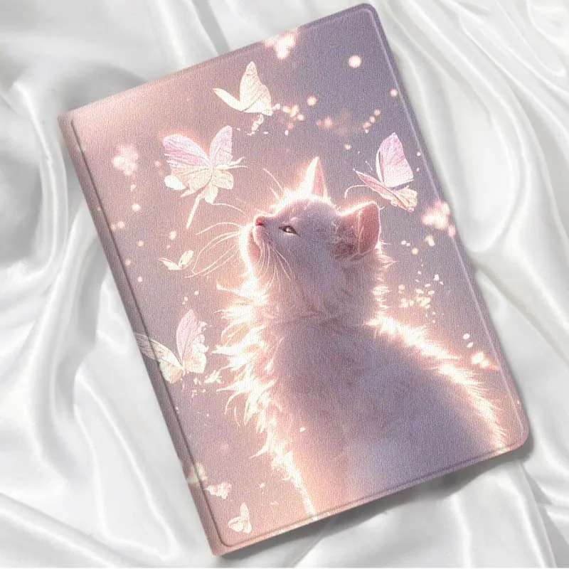 Cartoon Cat For Xiaomi Redmi Mi Pad 8 7 6 5 4 2 SE K Pro Max Ultra Inch Tablet Case Soft