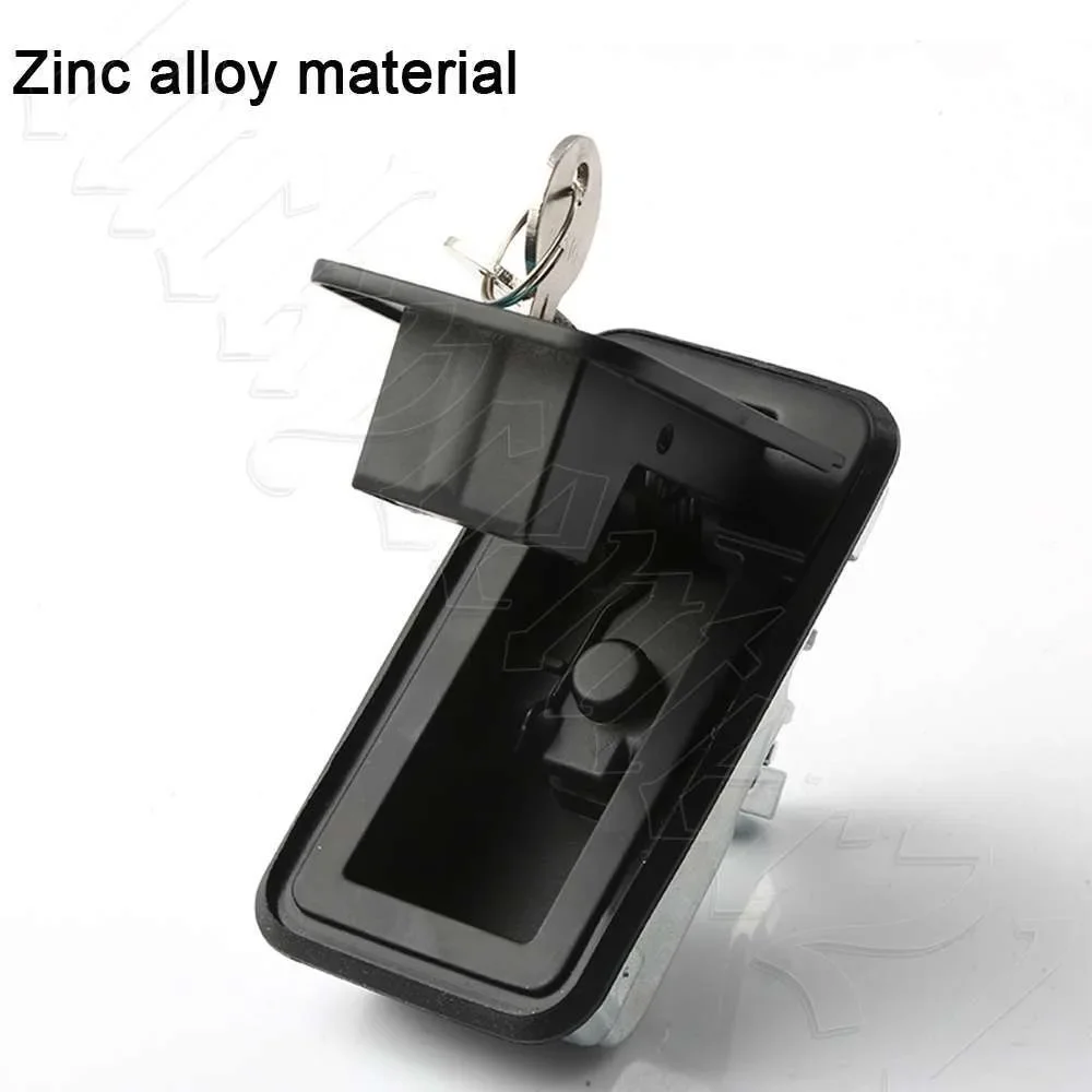4Pcs Large Black Compression Lock Push Latch For Tool Box Camper RV Pop Up Trailer Hardware