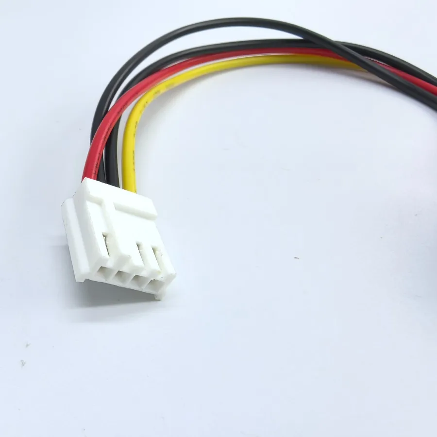 4Pin FDD Floppy Female to 15Pin SATA  Adapter Converter Power Leads Cable Cord 18AWG Wire for ITX PC