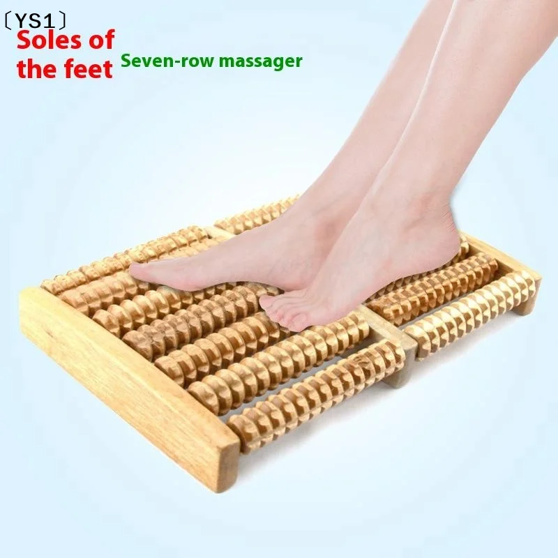 Деревянный массажер для ног YS – обзор и цена Reflexology Foot Roller