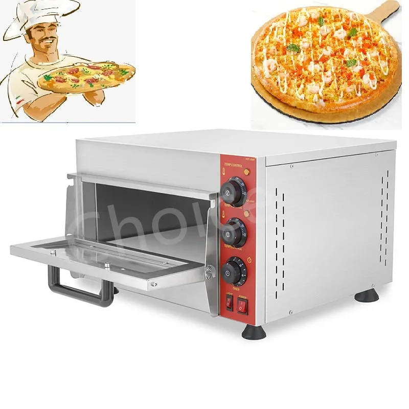 Horno-horno eléctrico para Pizza, máquina para hornear multifunción, pollo, pato, pastel, pan, tostadora