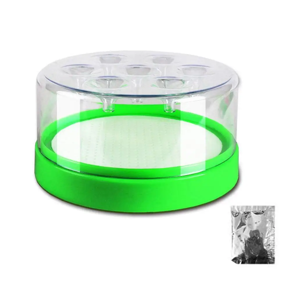 Automatic Fly Trap Safe Mute Flies Insect Pest Killer Traps Containing Bait Flycatcher Catch For Home Garden Restaurant Can W9W0