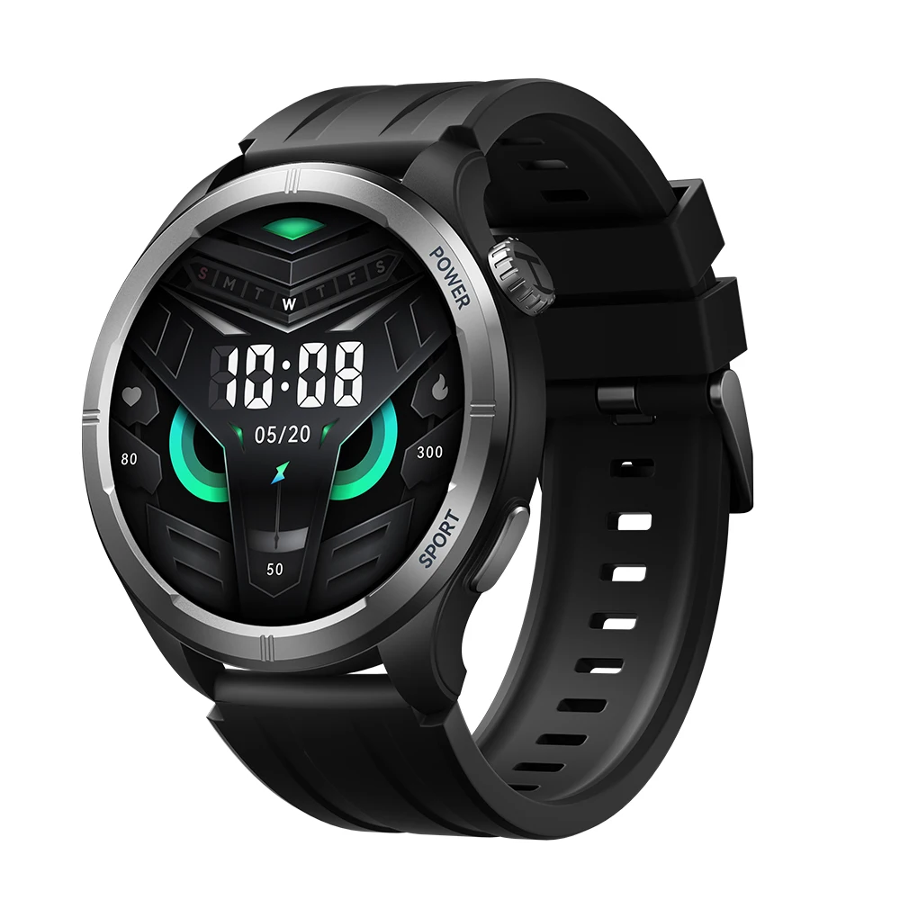 HAYLOU reloj inteligente Solar Neo para hombre y mujer, accesorio de pulsera deportivo con pantalla HD de 1,53 pulgadas, 24H control de la salud, llamadas por Bluetooth