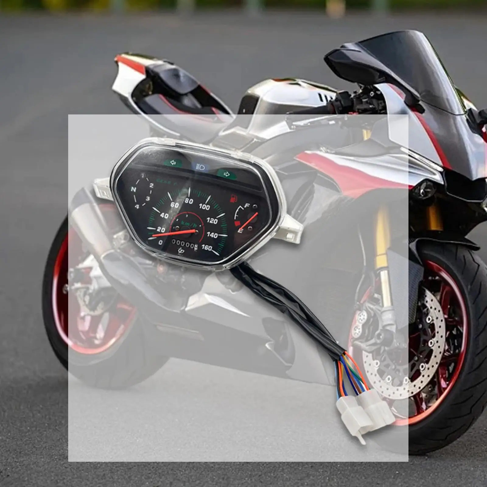 

Мотоциклетный спидометр, одометр км/ч, приборная панель для замены Tbt110