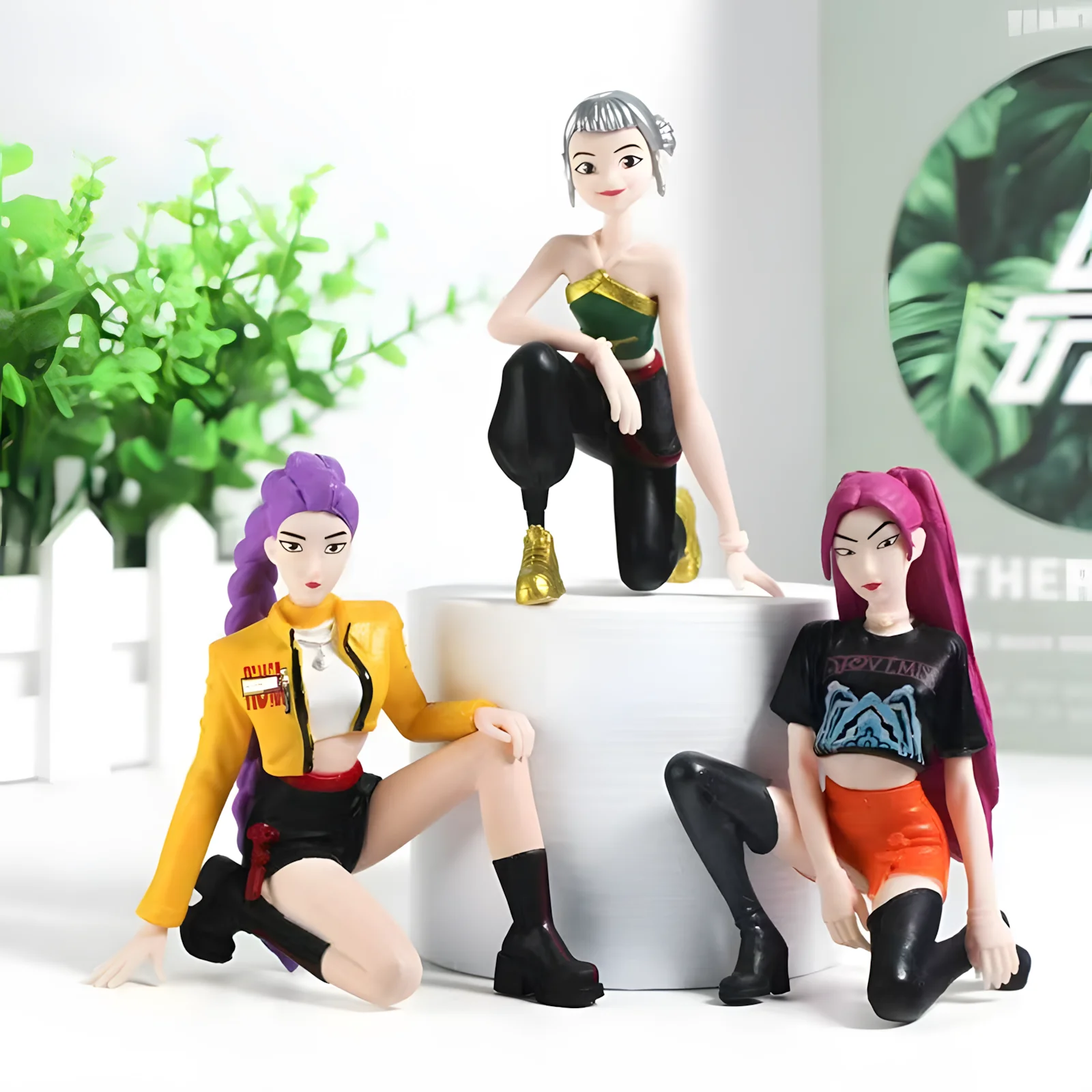 Neue Kpop Dämon Jäger Action Figur Spielzeug Rumi Mira Zoey Sussy Figur Mit Box Fans Halloween Weihnachten Figur Dekorative Geschenke