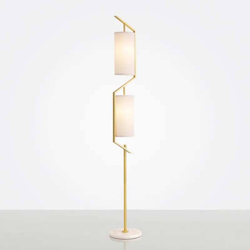 Postmodern minimalist Nordic light luxury creative art designer model room guest exhibition hall study floor lamp