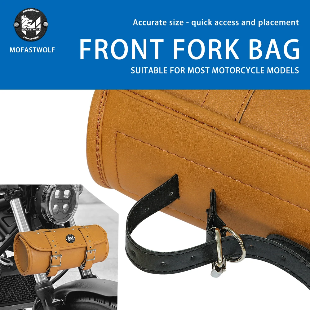 Motorcycle hanging bag Prince modified cruise motorcycle side charter bag tool charter head bag personalized bag