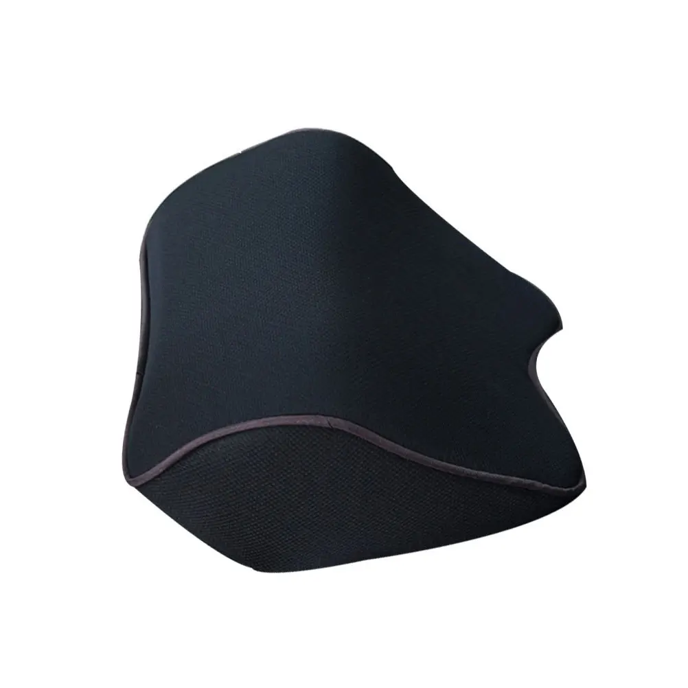 

Memory Foam Neck Pillow For Car Headrest -Shape Buckle Lumbar Support Cushion Auto Interior Accessories Black