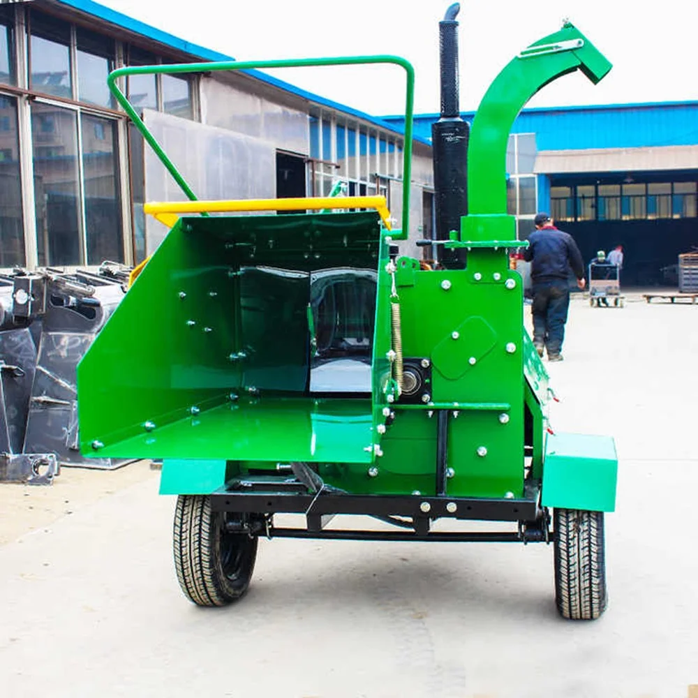 Industrial Garden Mulch Tree Branch Twigs Chipper Shredder Machine Core Components with Motor Pump Gear Bearing for Sale