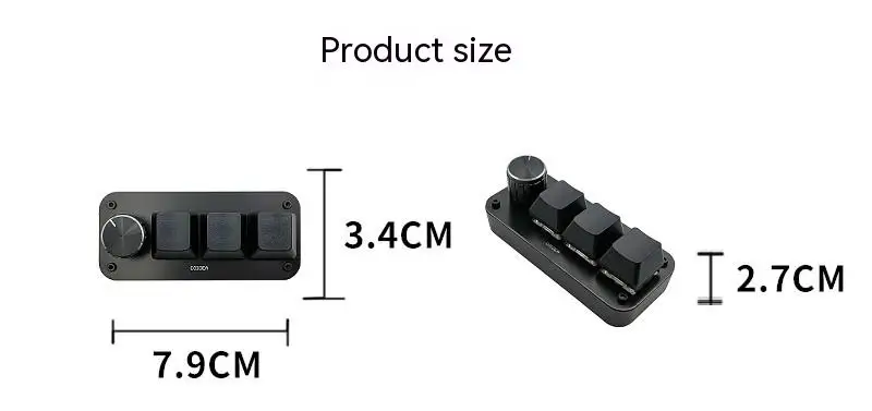 Imagem -06 - Coidea-mini Teclado Mecânico sem Fio Botão Personalizado Designer Bluetooth Rascunho de Teclado Laptop Win Mac Escritório Key3x