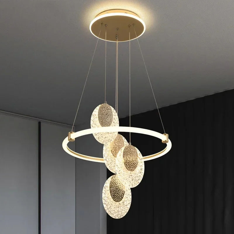 MandosBor Store Modern home decor led lights pendant light lamps for living room Chandeliers for dining room hanging light indoo