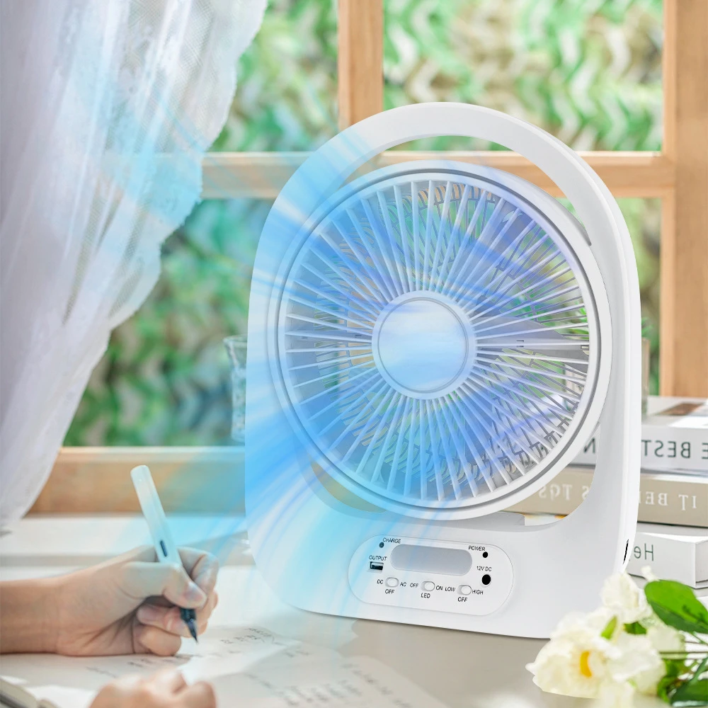 AC/DC current small and convenient to carry USB interface electric fan