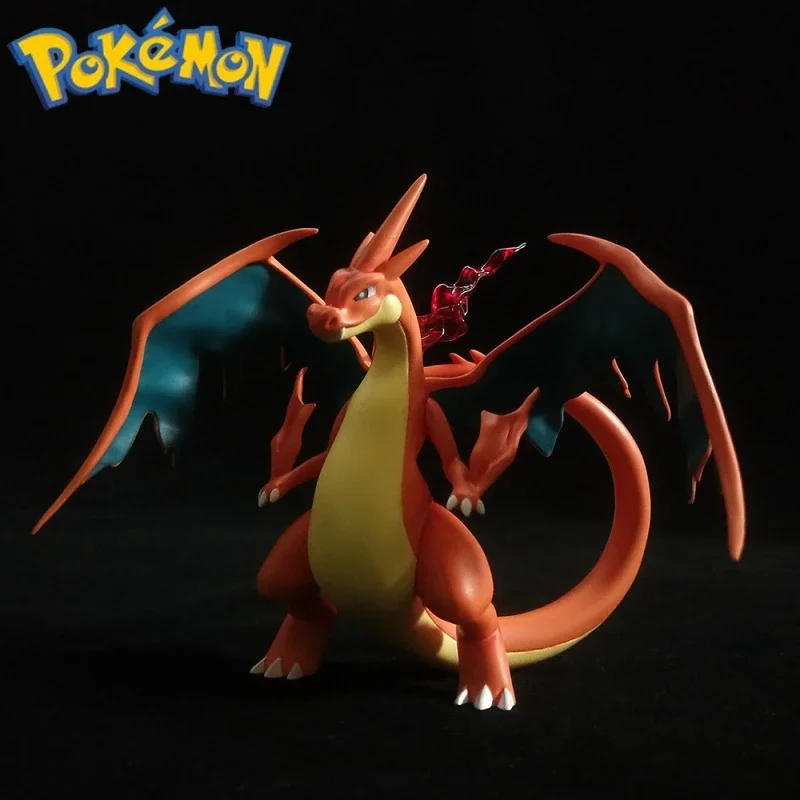 

Pokemon Action Figure Fire Dragon Gk Statue Pokemon The Same Model Toy Table Top Decoration Children'S Gift Figure Toys