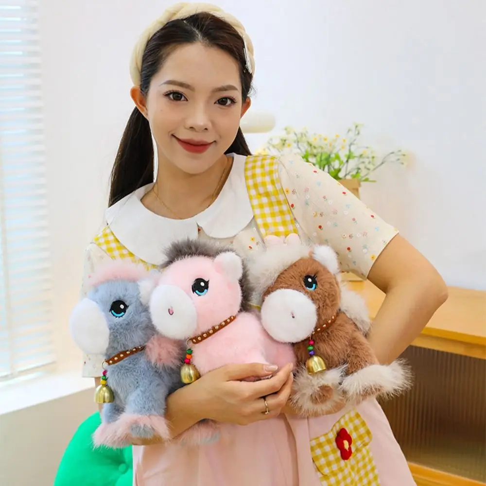 

Simulation Foal Plush Doll Stuffed Tail Standing Horse Plush Toys Cute Soft Horse Stuffed Toy Valentine's Day Gifts