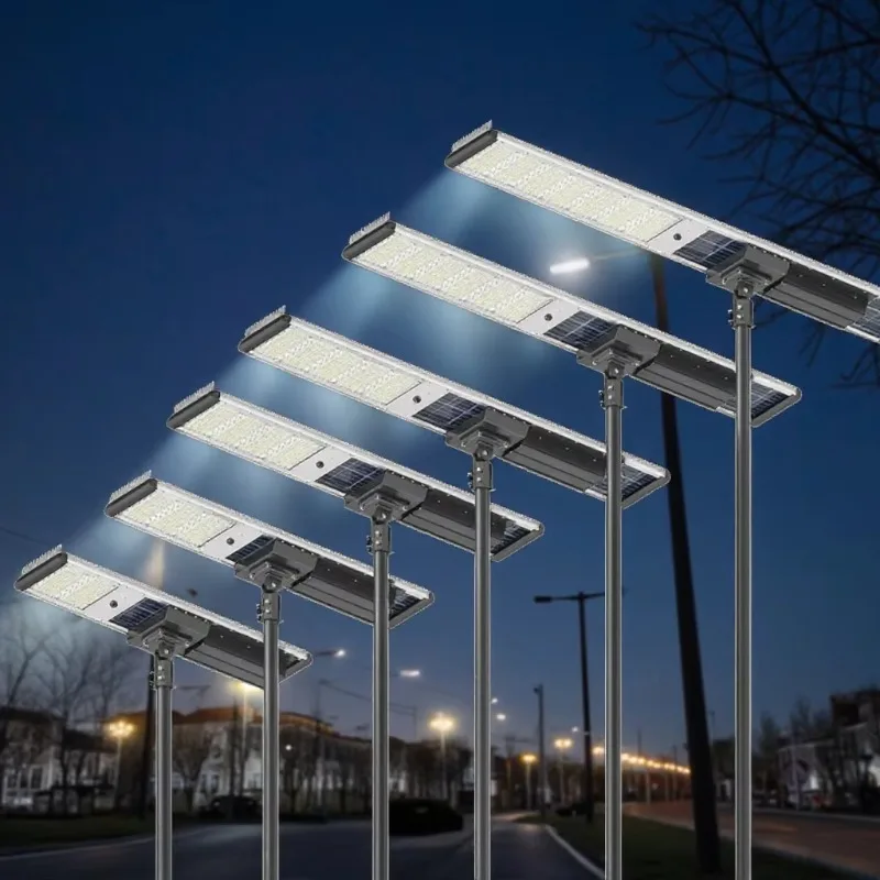 Approved LECUSO 5years Warranty Outdoor 30w 60w 80w 100w 120w 150w 200w Integrated All In One Led Solar Street