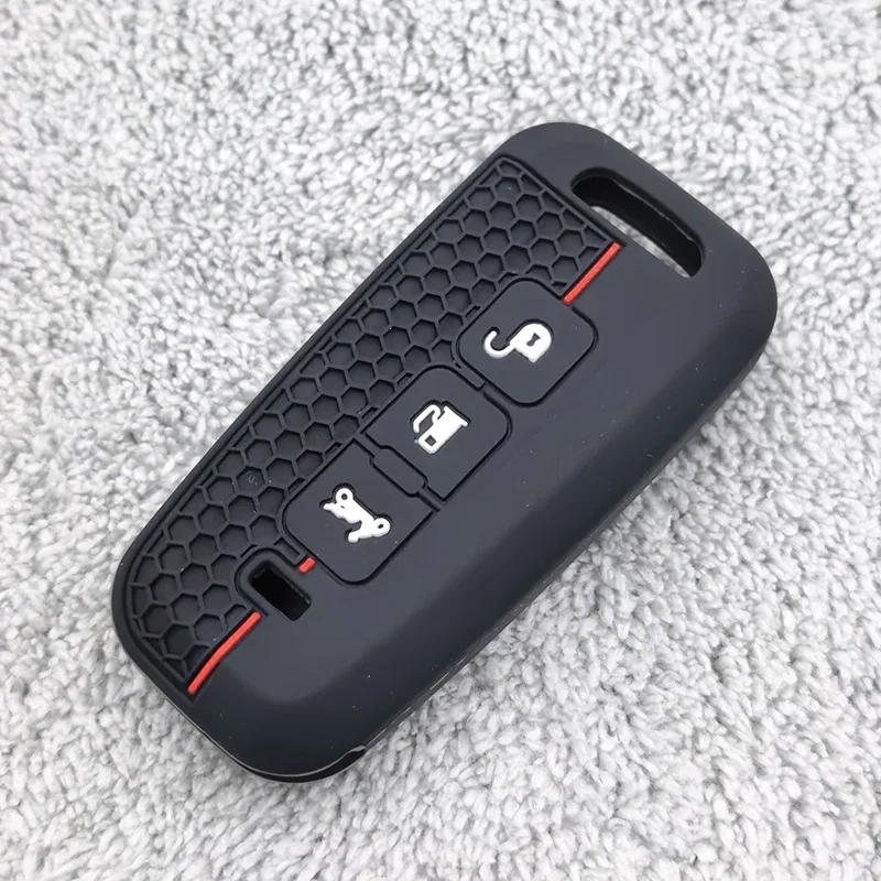 Hot Sale Silicone 3 Buttons Remote Motorcycle Key Case for Piaggio Beverly 400 Beverly400 Cover Shell Keychain Fob Accessories