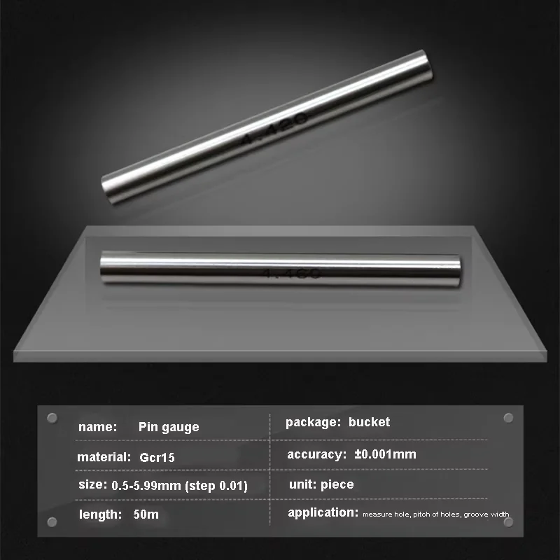 

Диапазон 1-10 мм, шаг 0,01 мм, 901 шт./компл., набор прецизионных стальных штифтовых манометров, гладкая заглушка, манометр для столярного осмотра