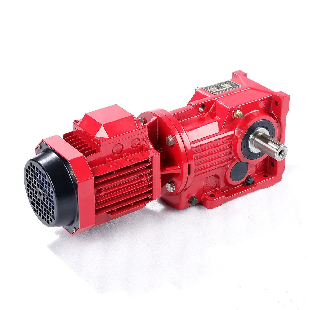 S Series flange Intelligent Transmission hollow shaft Helical worm gearbox helical worm gear reducer