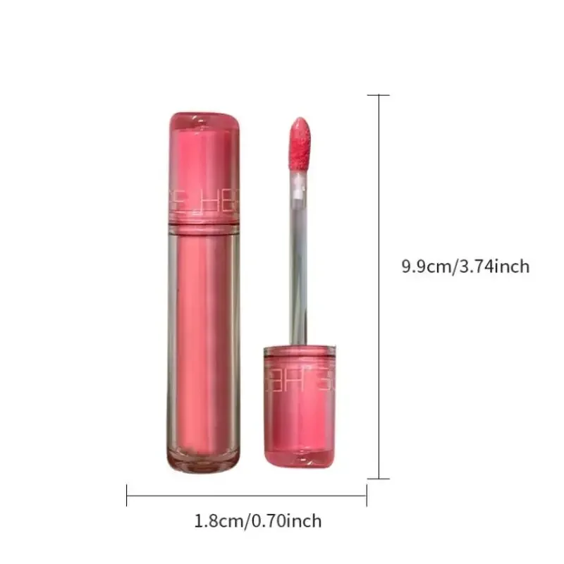 Mirror Crystal Lip Gloss Makeup Water Light Glass Lip Glaze Plumping Waterproof Jelly Lip Tint Lipstick Moisturizing Beauty Lips