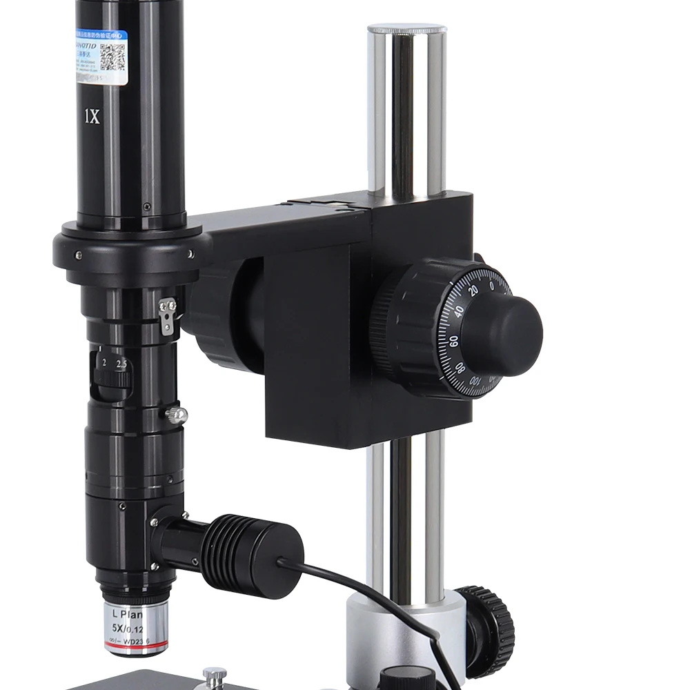 ial Lens 160X-1058X High Magnification 3840x2160P TD-DTZG-4KA Autofocus Electron Microscope Industrial Coax