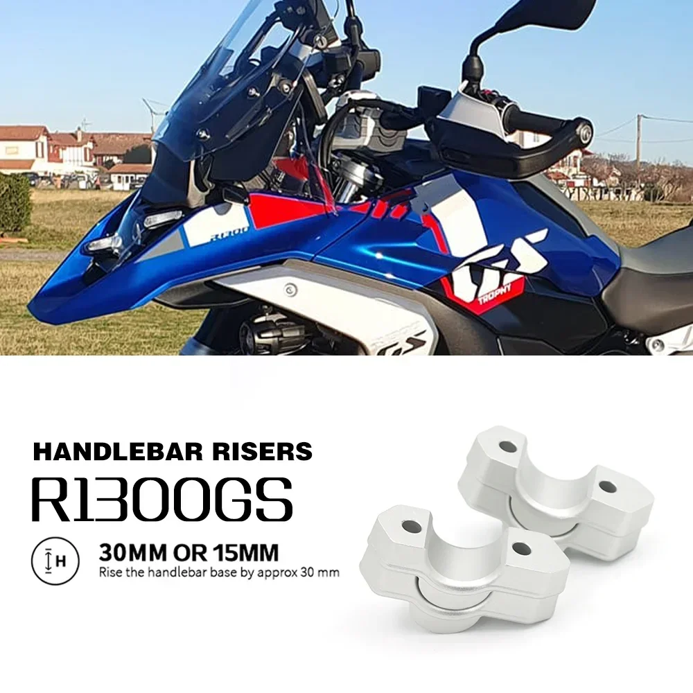 

R1300GS GS1300 Accessories Handlebar Risers R 1300 GS Lifting Handlebar Clamp for BMW R1300 GS 1300GS R1300GS Parts 2024 2023