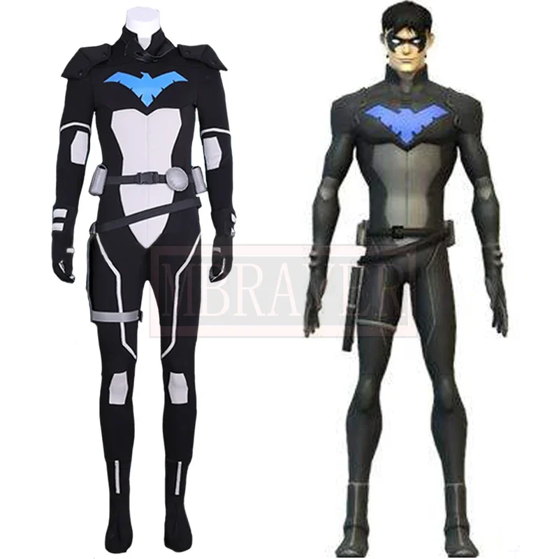 

Униформа супергероя Nightwing на Хэллоуин, одежда COS, костюм для косплея, любой размер