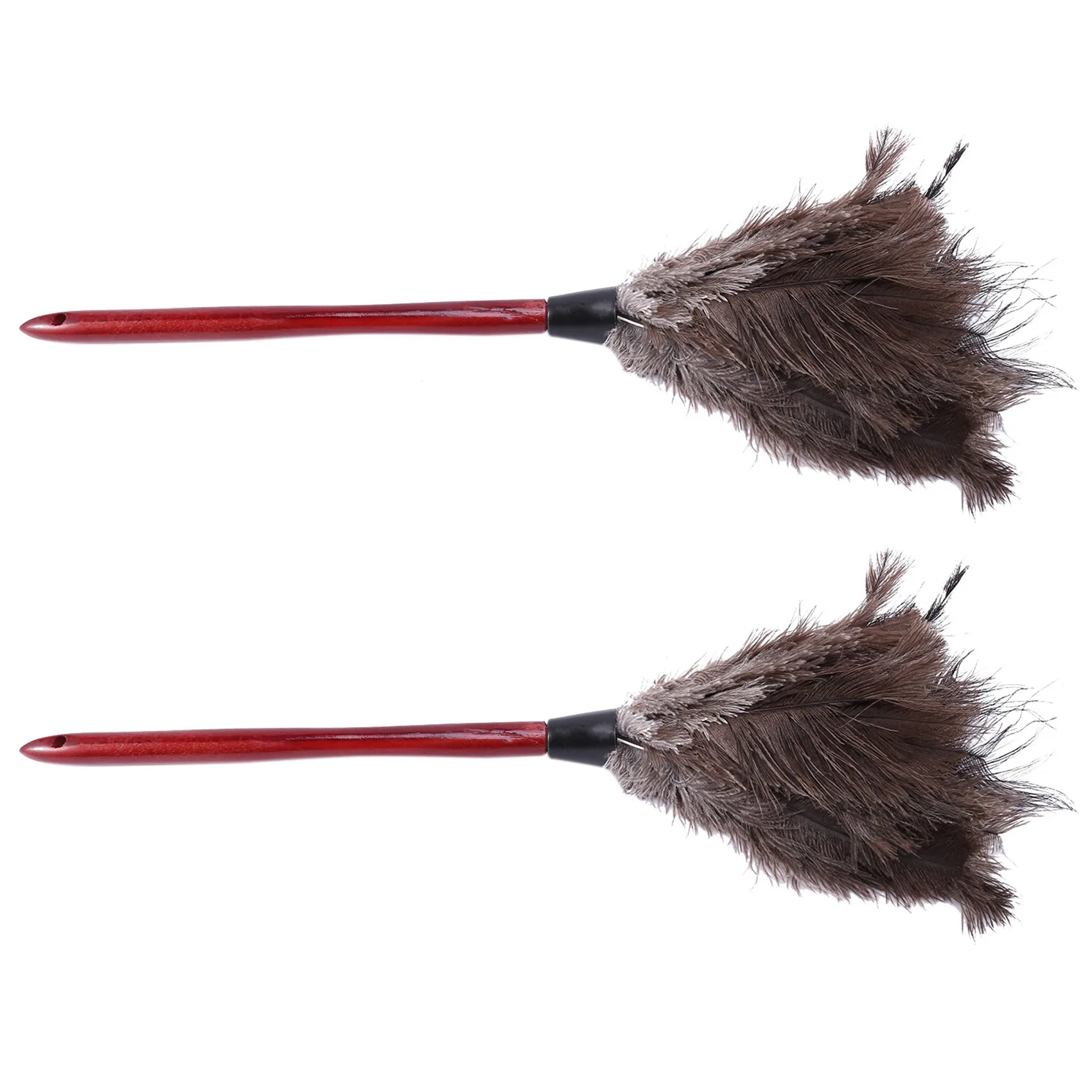 

2X Ostrich Cleaning Feather Duster Ostrich Duster Ostrich Feather Duster Soft Feathers