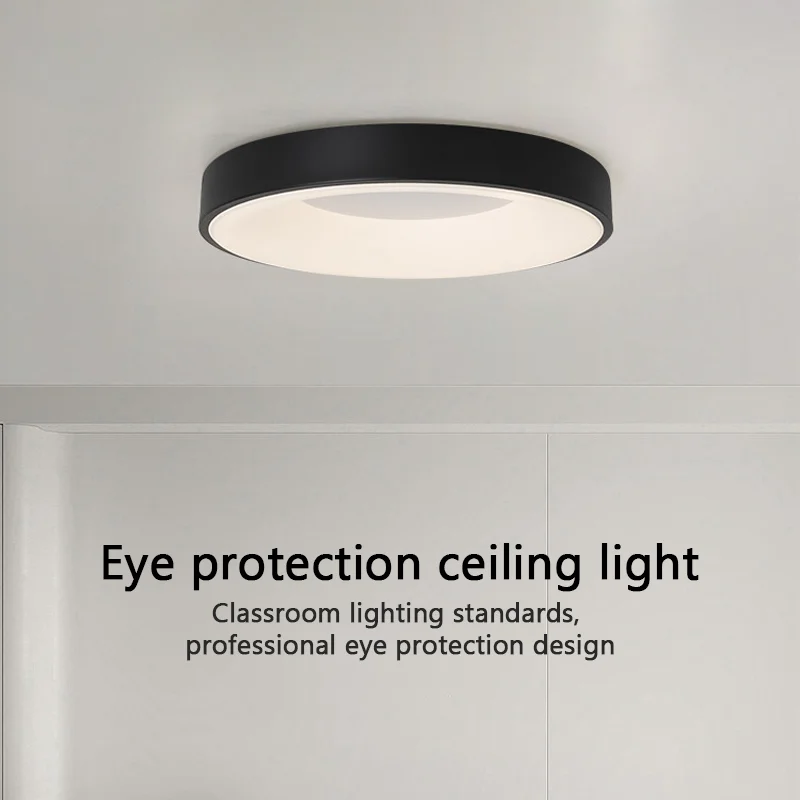 LED Ceiling Light Macaron Ceiling Light Nordic Retro Modern Minimalist Home Light Living Room Bedroom Study Decoration Lighting