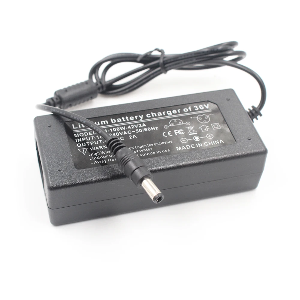 42V2A 10 Series Lithium-Batterieladegerät 36 V 18650 Ladegerät für 36V 2A EB Powerboard Lithium-Batterieladegerät