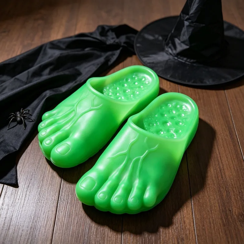2026 New Halloween Giant Big Foot Slippers Prop for Cosplay Masquerade Party Performance Toy