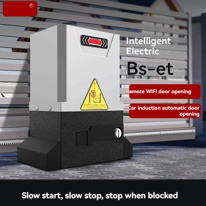 

Двигатель раздвижной двери для навесных дверей виллы, устройство открывания линейных раздвижных ворот, встроенный двигатель с дистанционным управлением.