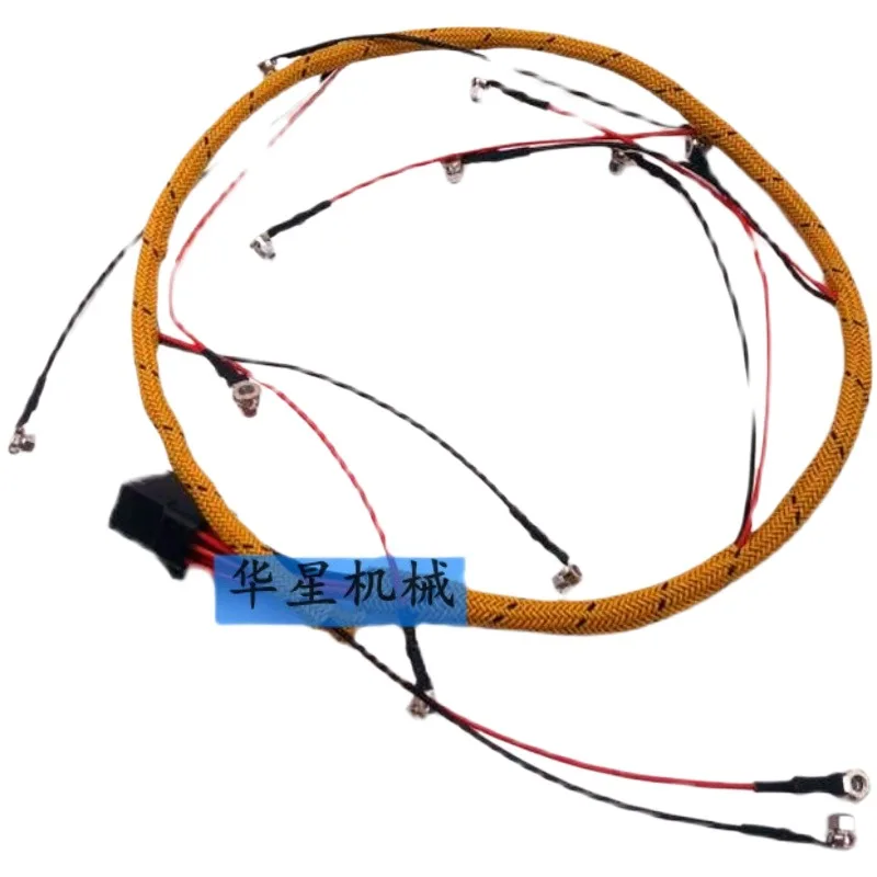 Applicable to for Caterpillar E320D E323D fuel injector harness C6.4 engine fuel injector harness excavator accessories