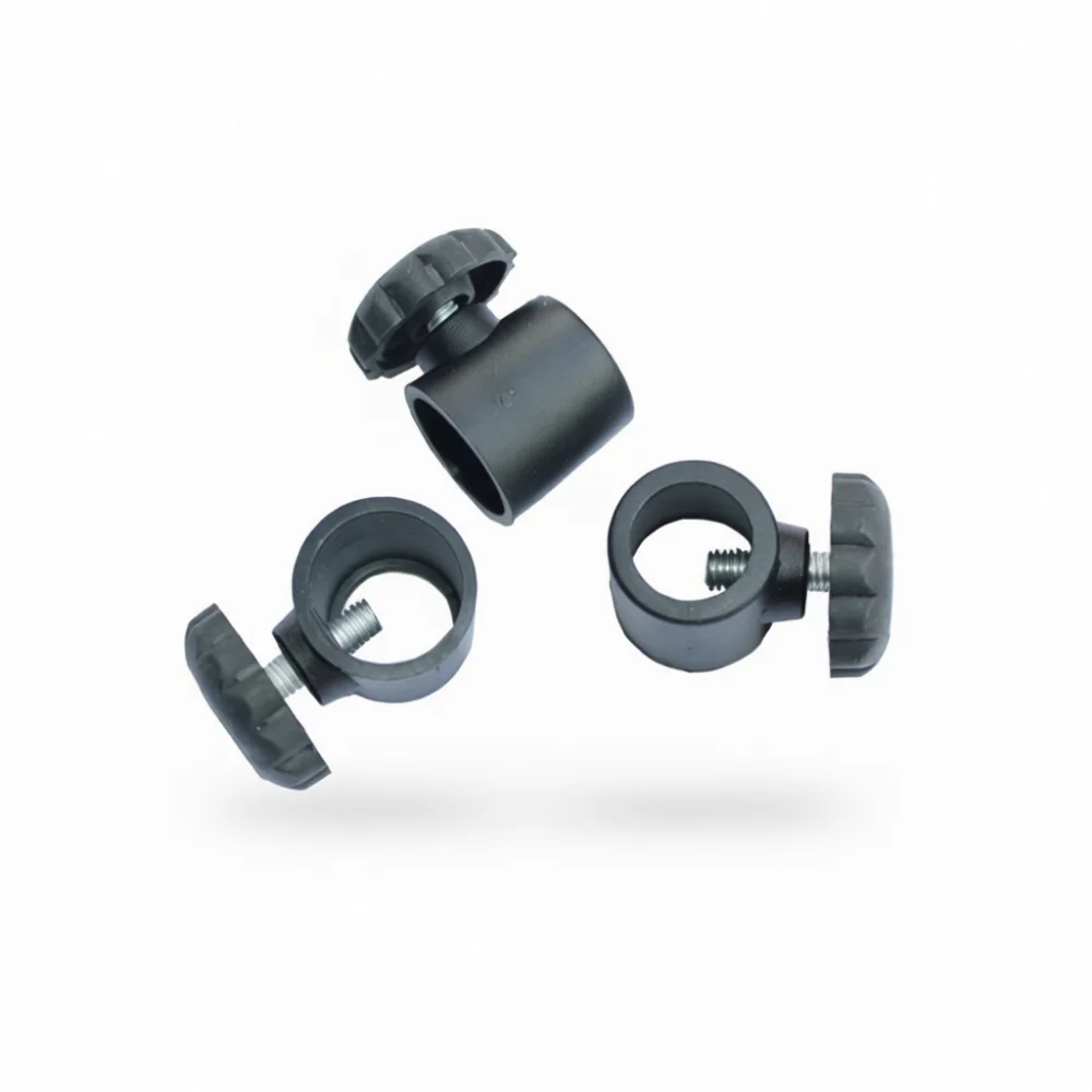 Replacement Tube Fitting Connector For Metal Pipe Furniture Repair Diy Extension Rod Sleeve Protector Black Durable Cap