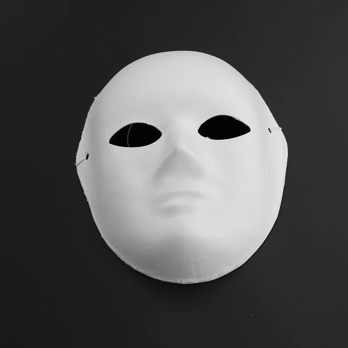 

Blank Hand Drawn Mask White Full Adults Halloween The Painting Lady Portrayal DIY