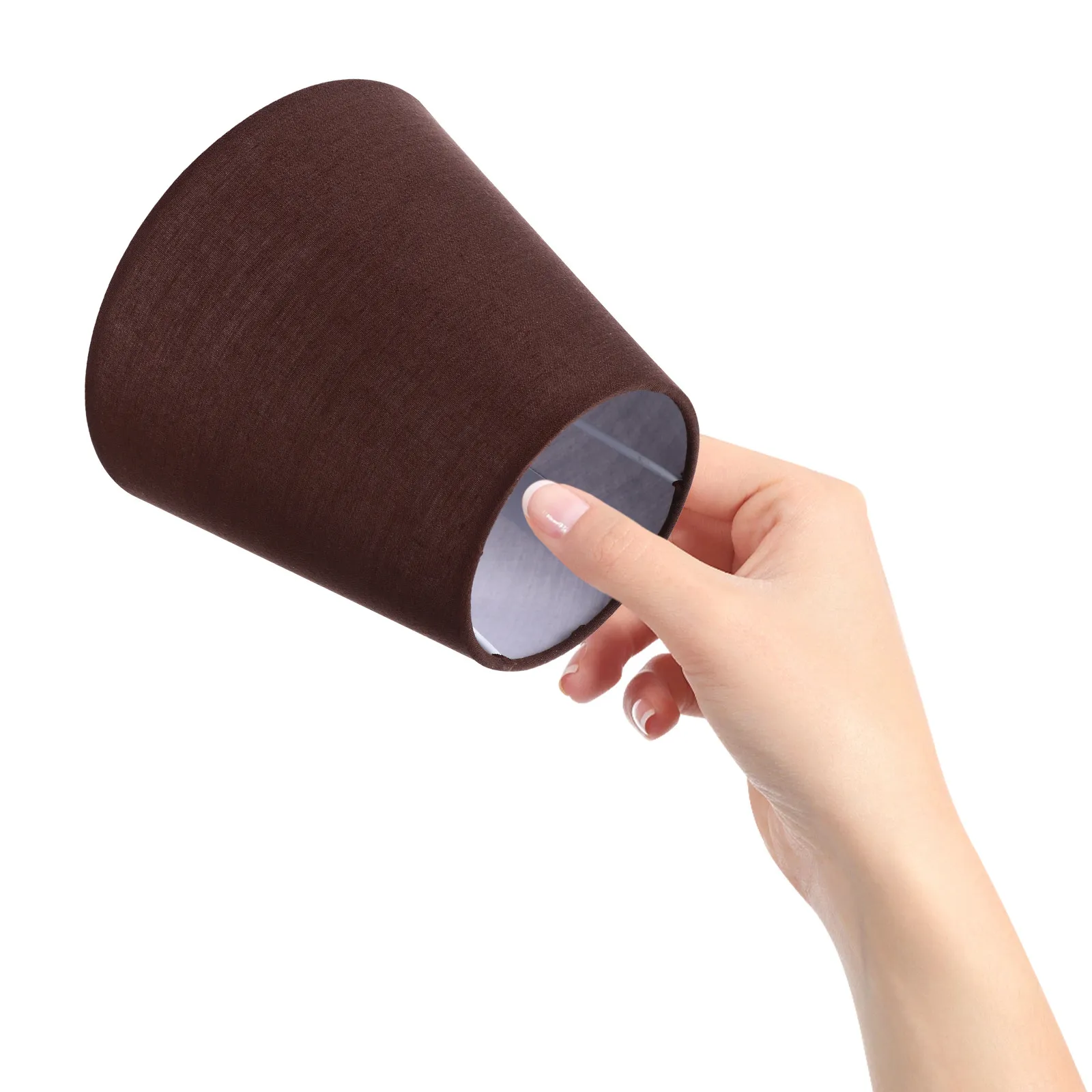1Pcs Cloth Lampshade Premium Soft Fabric Lamp Cover Creates Diffuse Warm Atmosphere Bedroom Living Room Lamp Shade Replacement