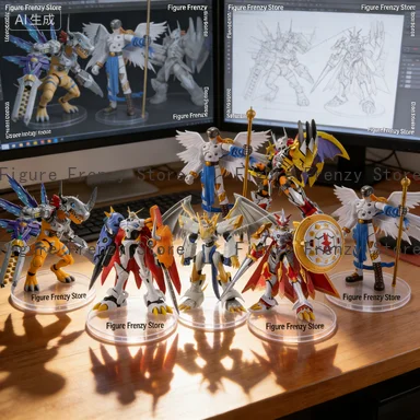 

Конструктор BANDAI Figure-rise Standard: Аниме-фигурки Дигимон (Омегамон, Гарурумон, Энджемон, Альфамон, ВарГреймон)