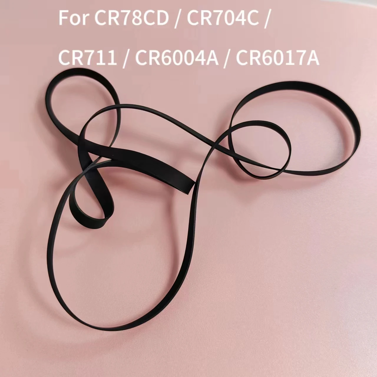 

Turntable Drive Belt For CROSLEY CR78CD / CR704C / CR711 / CR6004A / CR6017A Wrap-around Belt Part Replacement