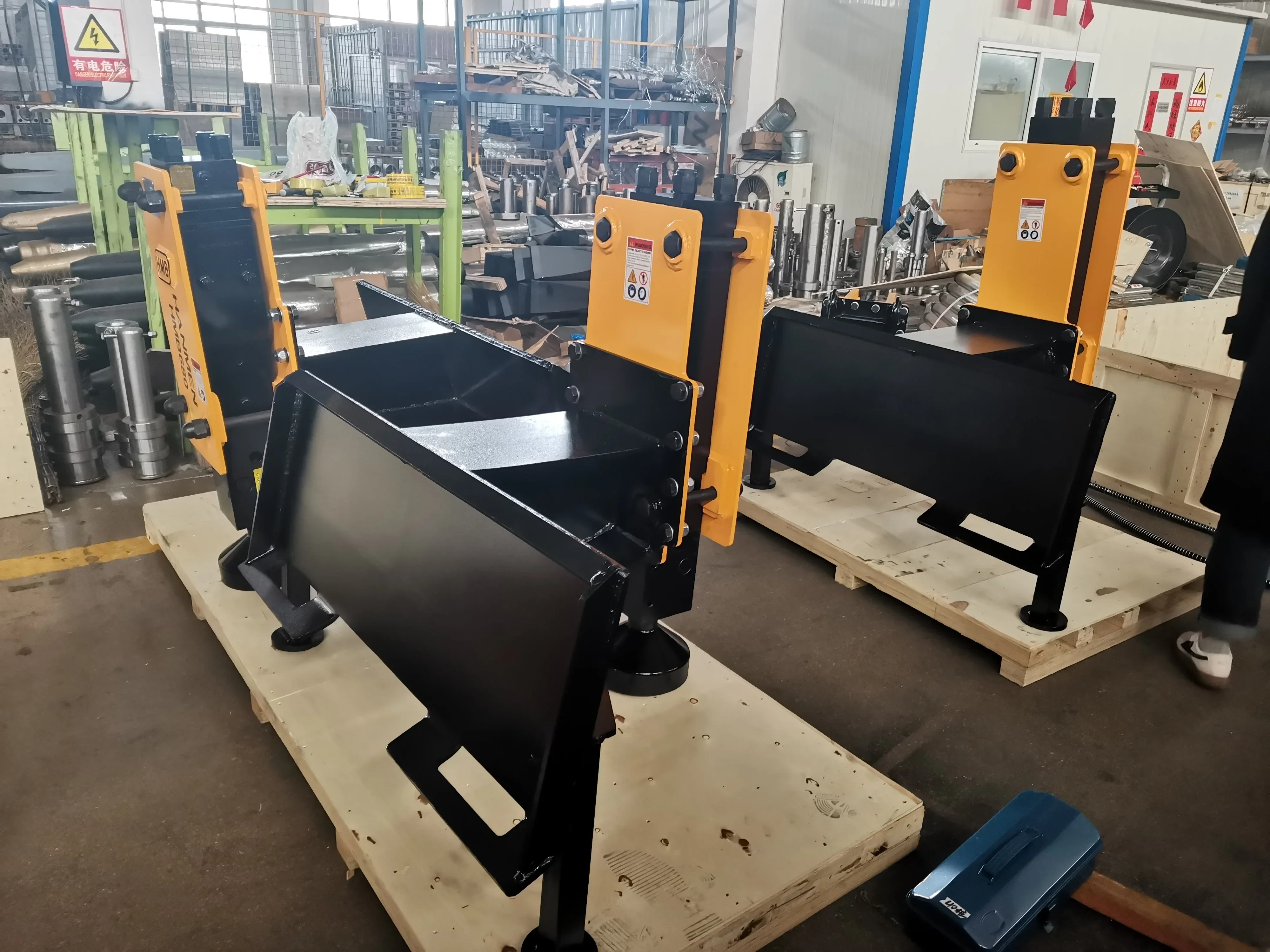 Post Driver Excavator Post Pounder for Efficient Post Installation Pile Hammer  Hydraulic Jack Hammer