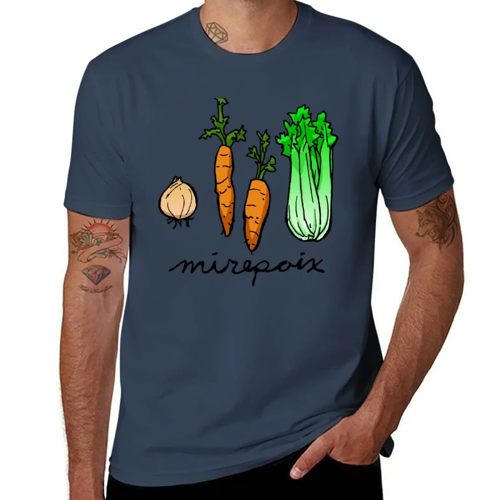 

mirepoix T-Shirt plus sizes vintage blacks Men's t shirts