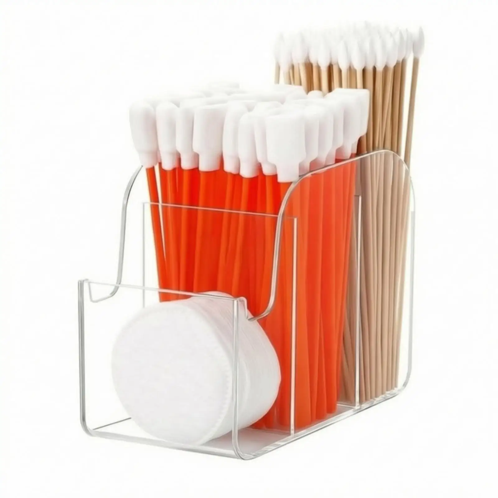 Card Cleaning Repair Pack with Foam Swabs and Round Pads for Trading Card Care Kit Storage Holder
