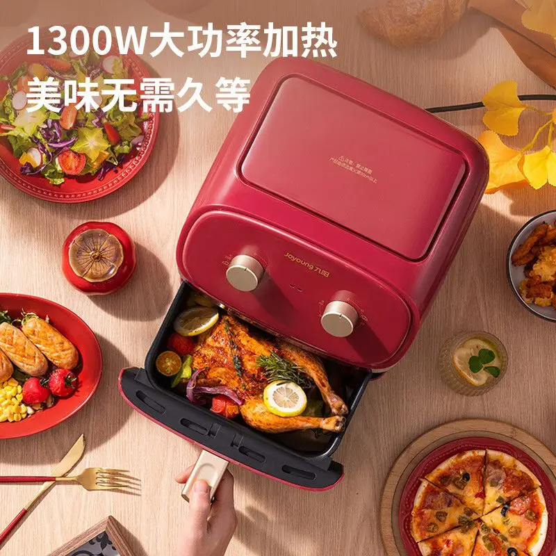 مقلاة هوائية منزلية ذات سعة كبيرة متعددة الوظائف مقلاة كهربائية ذكية للوقت ودرجة الحرارة مربعة قابلة للتعديل