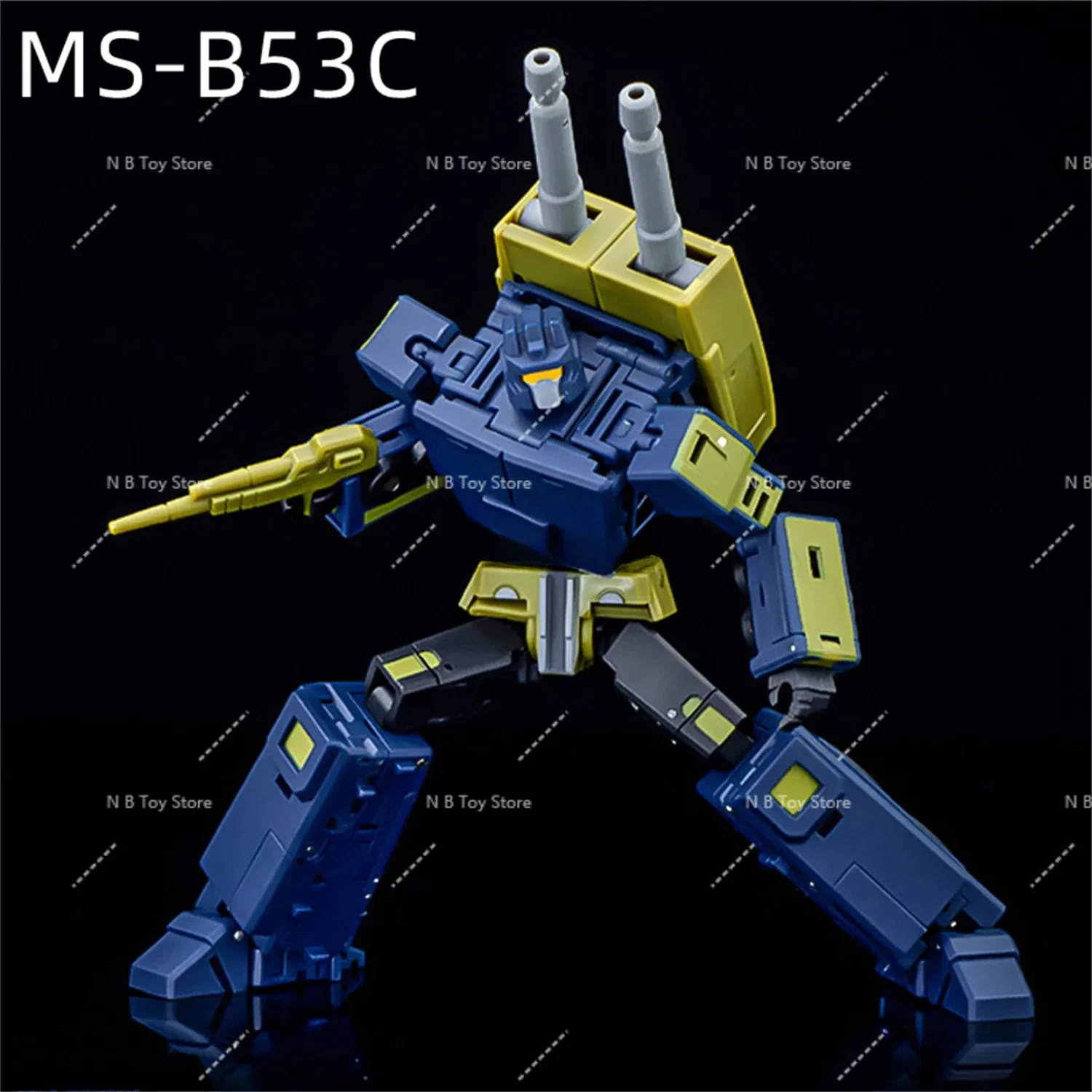 One Slaught Actionfiguren, MS-Toys für MSB53C-Transformation, mit Box, auf Lager