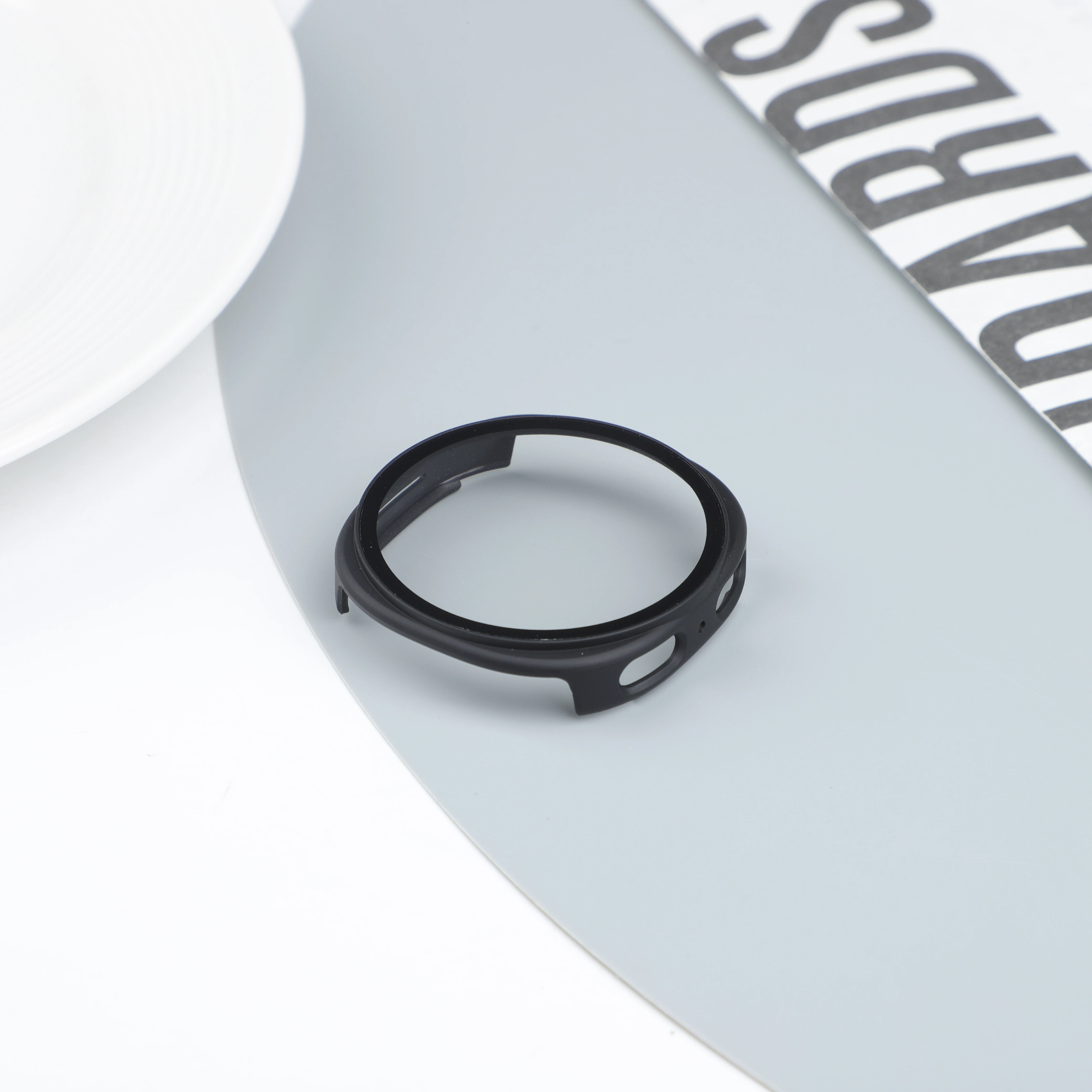 

Tempered Glass+PC Case For Samsung Galaxy Watch 8 44mm 40mm Accessories Screen Protector Bumper shell Galaxy Watch 8 Case covers