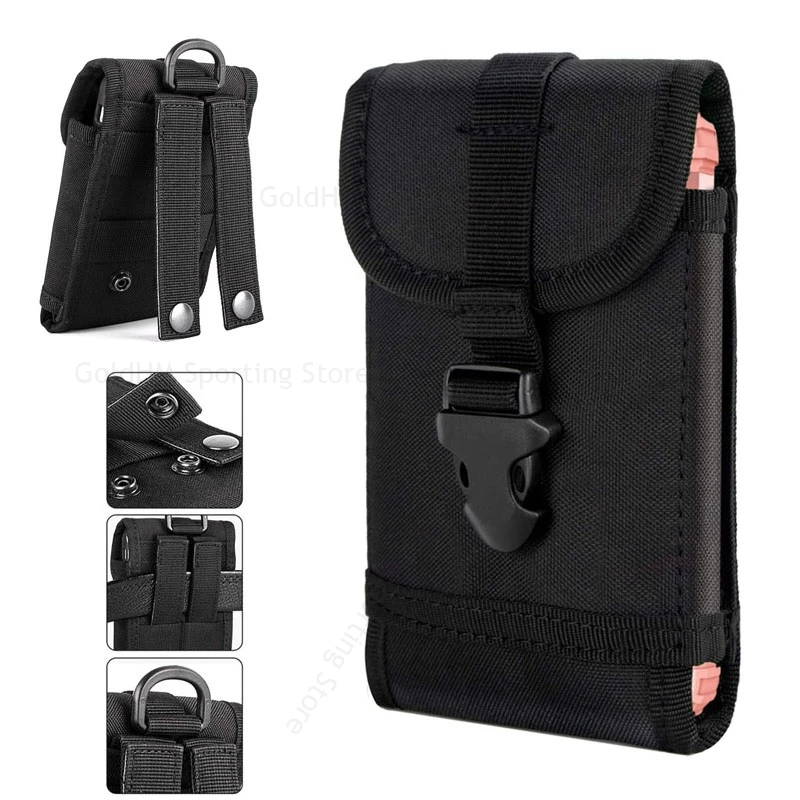 

For Tecno Camon 50 40 Pro Case Waist Phone Bag Pouch Camon 50 Ultra 30s 19 Neo 20 Pro 18P Adjustable Tactical Molle Phone Cover