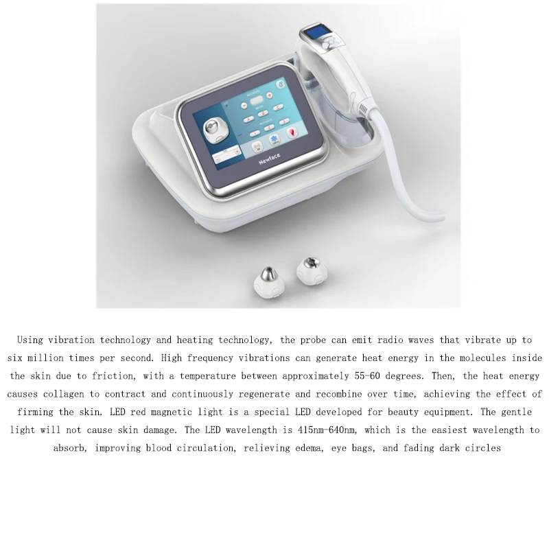 Beauty and Eye Treatment Device, Eye Massage, Vibration Introduction Device, Fine Line Fading Beauty Device