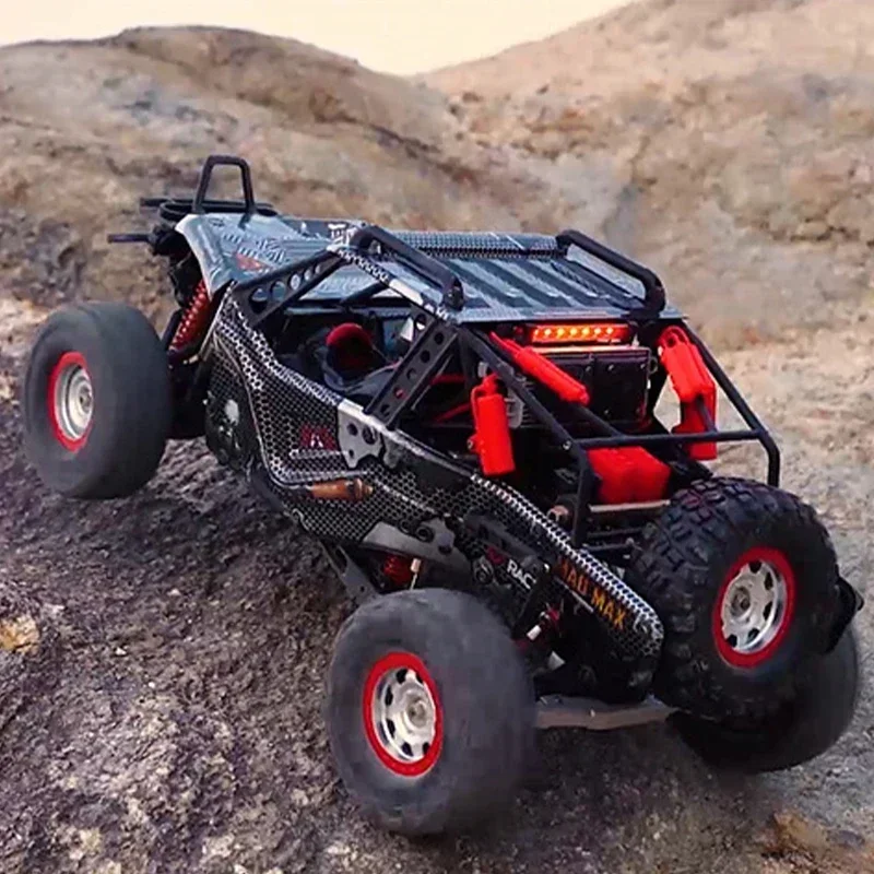 New Sg-1001 1:10 Remote-controlled Model Vehicle High-speed Rc Brushless Off-road Vehicle Desert Card 3s Electric Metal Chassis