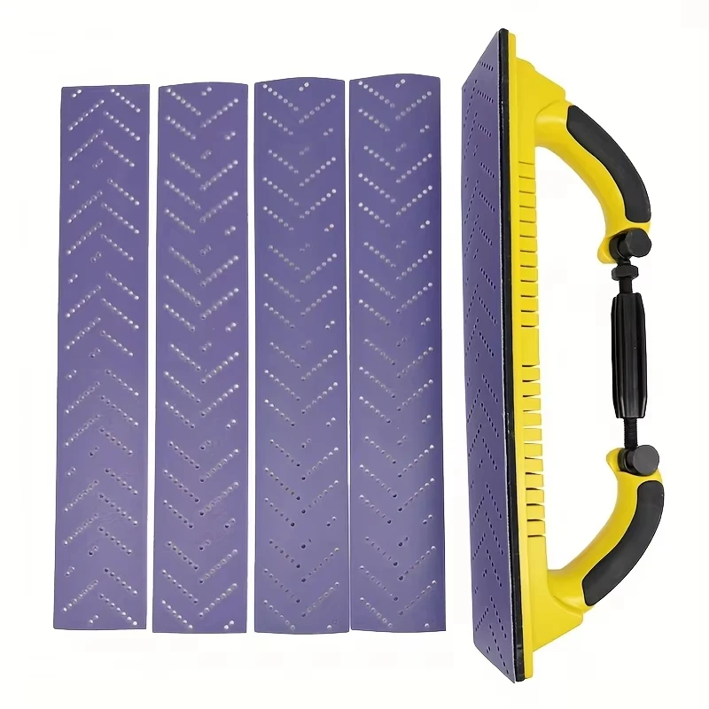 70*400MM langes lila Keramik-Schleifpapier zum Schleifen und Polieren von Autos, Beflockungsschleifpapier, Schleifmittel 80/120/180/240/320 – Detail 2