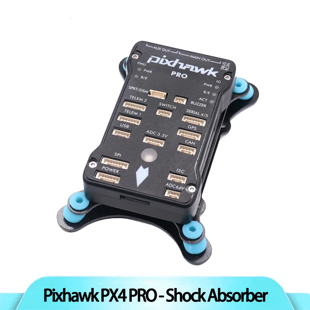 Pixhawk PX4 PRO PIX 32-Bit-Flugcontroller-Autopilot mit 4G SD-Stoßdämpfer RC Quadcopter Ardupilot ArduPlane ArduRover